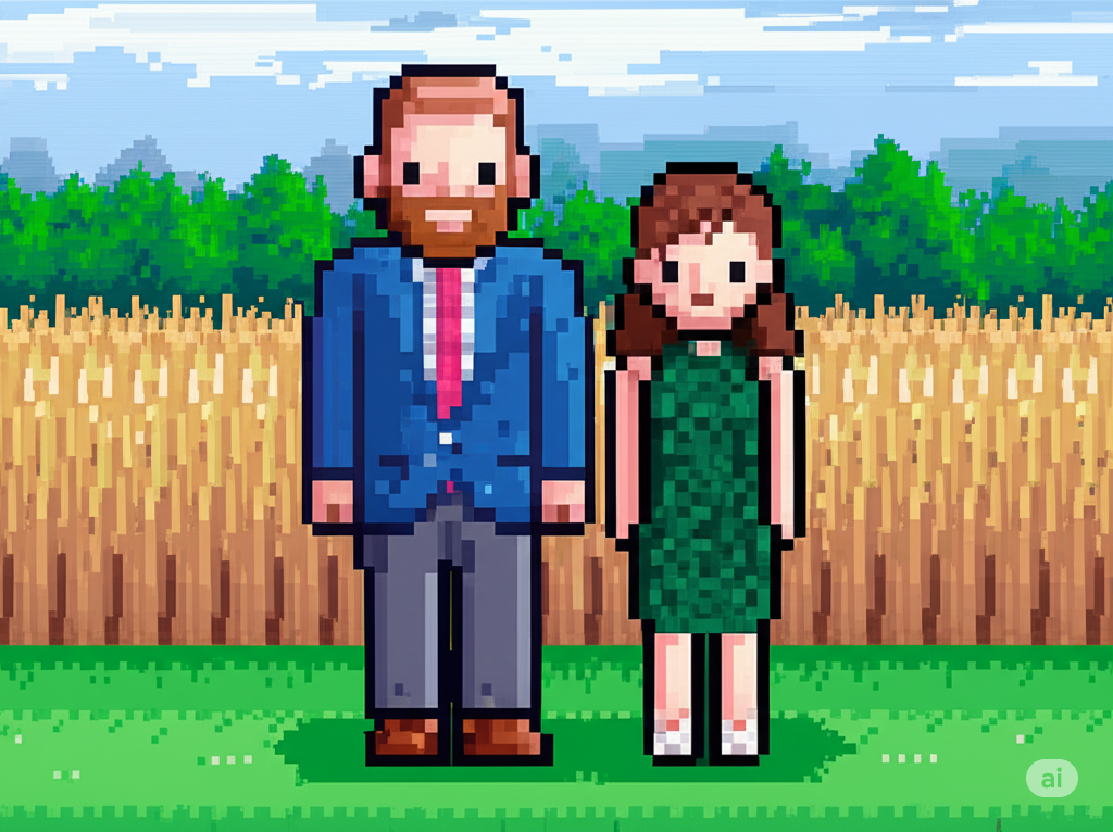 LisAndrew at a GA Wedding